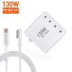 GaN 130W 4-Port USB-C PD65W/PD30W Charger with 1.8m Type-C to MagSafe Cable - 3
