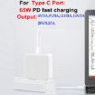 GaN 130W 4-Port USB-C PD65W/PD30W Charger with 1.8m Type-C to MagSafe Cable - 5
