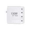 GaN 130W 4-Port USB-C PD65W/PD30W Charger with Type-C to MagSafe 2 Cable - 2