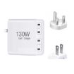 GaN 130W 4-Port USB-C PD65W/PD30W Charger with Type-C to MagSafe 2 Cable - 2