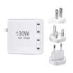 GaN 130W 4-Port USB-C PD65W/PD30W Charger with Type-C to MagSafe Cable - 2