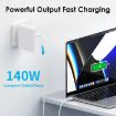 PD3.1 140W USB-C Laptop Power Adapter + 2m USB-C Data Cable - 4