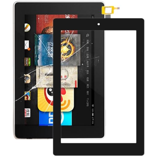 Black Touch Panel for Amazon Kindle Fire HD 7 2019 - 1