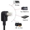 USB 2.0 Type-B Printer/Scanner Extension Cable for HP, Dell, Epson - 3