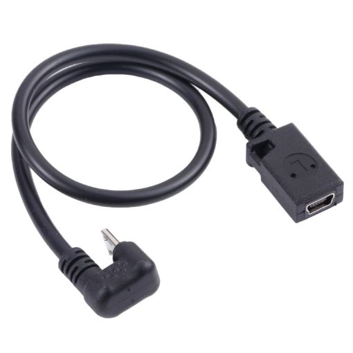 Mini USB Female to Micro USB Male Data Charging Cable - Fast Charging Adapter - 1