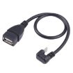 U-shaped Micro USB Male to USB 2.0 Female OTG Data Cable - 2