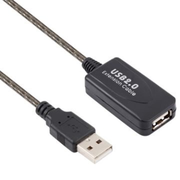 USB 2.0 Active Extension Cable, 15m Length - 1