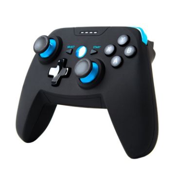 Wireless Game Controller Handle for Android/iOS/PC/PS3 - Blue - 1