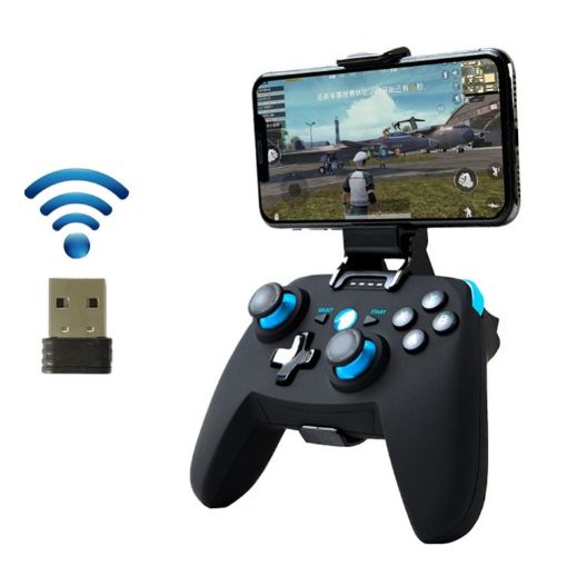 Wireless Game Controller Handle for Android/iOS/PC/PS3 - Blue - 1