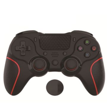 MB-P913 PC Six-Axis Somatosensory Gamepad for PS4 Pro (Red Black) - 1