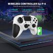 MB-P913 PC Six-Axis Somatosensory Gamepad for PS4 Pro (Red Black) - 6