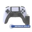 Picture of For PS5/PS4/PC Wireless WIFI Controller Bluetooth DualSense Gamepad Joysticks (Black and White)
