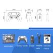 Picture of For PS5/PS4/ PC PS5200 Console Game Wireless Bluetooth Handle (Black+Red)