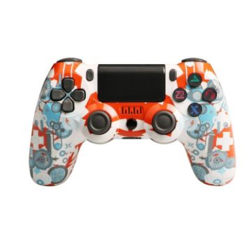 PS4 Wireless Bluetooth Game Controller with Dual Vibration - Gear - 1