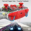 PS3/PS4 Dual Vibration Wireless Gamepad with RGB Lights (Red) - 7