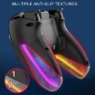 PS4 Dazzle Color Light Wireless Bluetooth Grip - Pink - 9