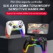 PS4 Dazzle Color Light Wireless Bluetooth Grip - Black - 2