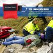CPR Emergency Face Shield Mask Key Ring - Pink - 6