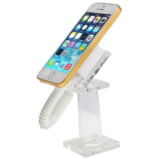 Universal Mobile Phone Burglar Display Holder (White) - 1