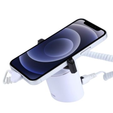 Cylindrical Display Stand Security System with Remote Control for iPhone/iPod - 1