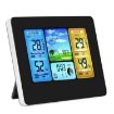 Wireless Weather Station Thermometer Hygrometer Alarm Clock - 2