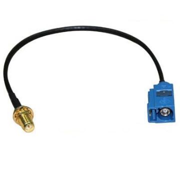 Picture of Fakra C Male to RP-SMA Female Connector Adapter Cable/Connector Antenna
