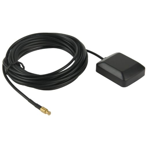 Active External GPS Antenna (MCX) - 3m Length - Black - 1