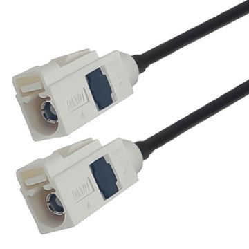 20cm Fakra B Female to Fakra B Female Extension Cable - High Quality - 1