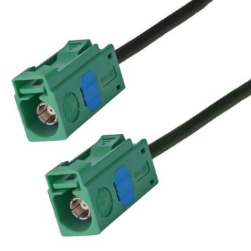 20cm Fakra E Female to Fakra E Female Extension Cable - 1