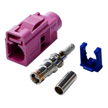 RG174 Cable Fakra Radio Crimp Female Jack/Plug Connector - 1