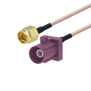 20cm Antenna Extension RG316 Coaxial Cable SMA Male to Fakra D Male - 1