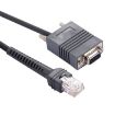 2m RS232 to RJ45 Scanner Serial Data Cable for Symbol LS2208 - Grey - 2