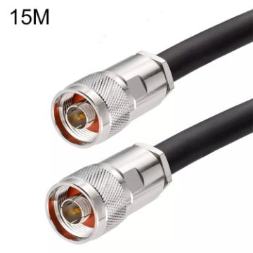Picture of N Male to N Male Cable, Length: 15m (Black)