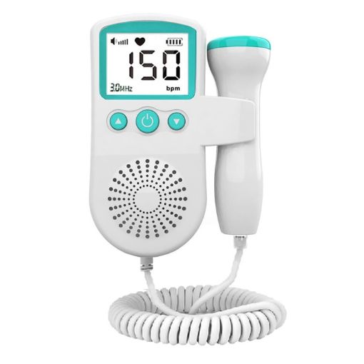 B3 Home Doppler Ultrasound Handheld Fetal Heart Monitor (Green) - 1