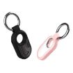Samsung Galaxy SmartTag 2 TPU Carbon Fiber Half Wrap Keychain Case - 3