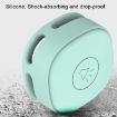 Samsung Galaxy SmartTag Waterproof Silicone Protective Case - White - 9