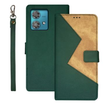 Motorola Edge 40 Neo Green Leather Phone Case - 1