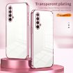 Realme X50/X50m 5G Transparent Plating Phone Case - Black - 2