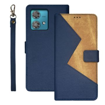 Motorola Edge 40 Neo Leather Phone Case - Blue - 1
