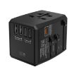 HHT905 PD 65W Dual USB+Dual Type-C Travel Plug - Black - 1