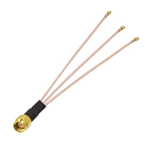 IPX to SMAJ RG178 Pigtail WIFI Antenna Extension Cable Jumper - 1