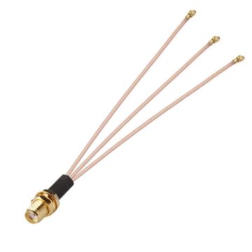 IPX to SMAK RG178 Pigtail WIFI Antenna Extension Cable Jumper - 1