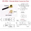 IPX to SMAK RG178 Pigtail WIFI Antenna Extension Cable Jumper (15cm) - 3