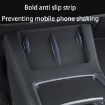 Picture of For Tesla Model 3/Y Car Center Console Phone Wireless Charging Silicone Anti-slip Mat (Black)