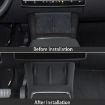 Picture of For Tesla Model 3/Y Car Center Console Phone Wireless Charging Silicone Anti-slip Mat (Black)