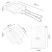 COOL CAMP CF-807 Outdoor Camping Folding Portable Sandwich Nonstick Grill Pan - 4