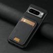 Google Pixel 6a Suteni H02 Litchi Leather Card Wallet Stand Back Phone Case - 2