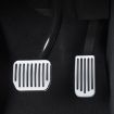 Tesla Model 3/Y Snap-on Car Accelerator Brake Pedal - Silver - 6