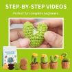 Picture of Love Set Crochet Starter Kit for Beginners with Step-by-Step Video Tutorials