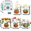 Picture of 5pcs/Set Large Potted Plant Crochet Starter Kit for Beginners with Step-by-Step Video Tutorials